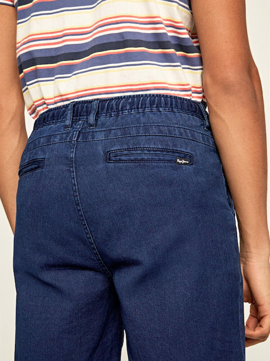 Pierce Ανδρική Βερμούδα Navy Μπλε