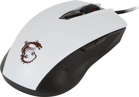 MSI Clutch GM40 Gaming Mouse 5000 DPI White