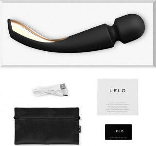 Lelo Smart Wand 2 Large Δονητής Μασάζ 30.4cm Black