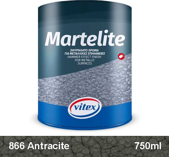 Vitex Цвят Martelite 0.75лт Антрацит Ковани