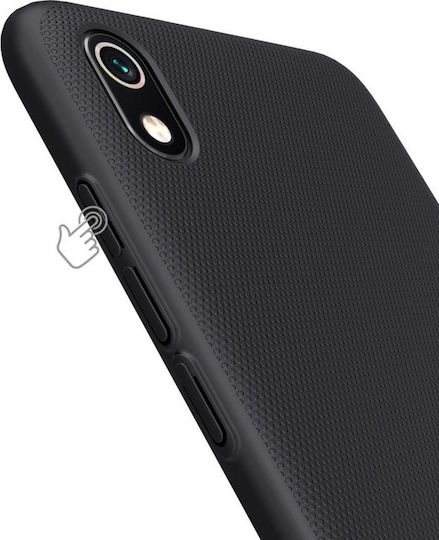 Nillkin Super Frosted Back Cover Synthetic Leather Black (Redmi 7A)