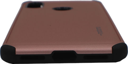 Motomo Tough Armor Back Cover Πλαστικό Ροζ Χρυσό (Redmi Note 6 Pro)