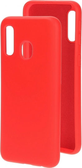 Forcell Soft Задна корица Силикон Червен (Galaxy A20e)