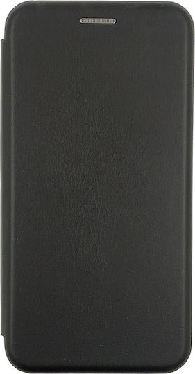 Forcell Buchen Sie Synthetisches Leder Schwarz (Xiaomi Mi 6X/Mi A2)