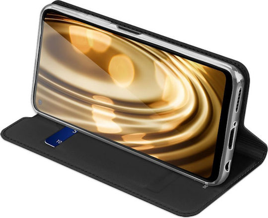 Dux Ducis Skin Pro Book Piele artificială Negru (Huawei P40 Lite)