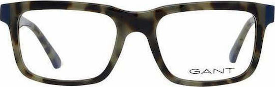 Gant Rame Ochelari Pentru Bărbați Acetat Maro Tortoise GA3158 056
