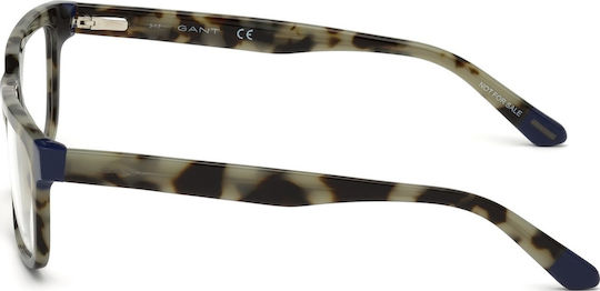 Gant Rame Ochelari Pentru Bărbați Acetat Maro Tortoise GA3158 056