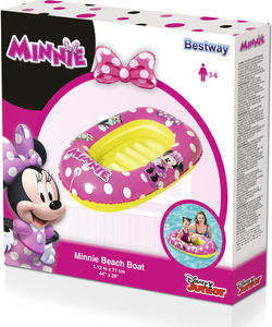 Bestway Minnie Kids Inflatable Boat for 3-6 years 112x71cm 91083
