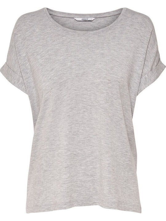 Damen T-Shirt Light Grey