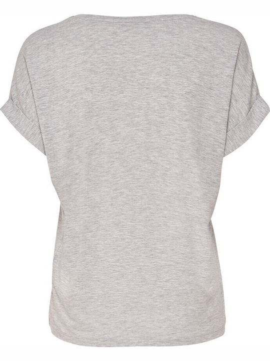 Damen T-Shirt Light Grey