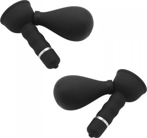 Toyz4lovers Timeless Aspirator Pentru Clitoris Și Sfârcuri Negru 2 Bucăți