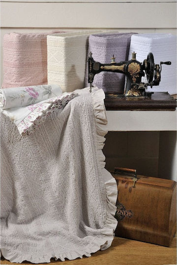 Down Town Home 454 Υπέρδιπλη 230x260εκ. Βολάν White