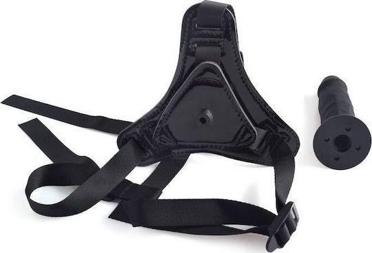 Toyz4lovers Strap-on Belt Harness with Dildo 10cm in Black Color