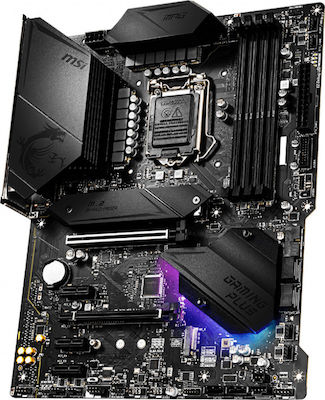 MSI MPG Z490 Gaming Plus Motherboard ATX με Intel 1200 Socket