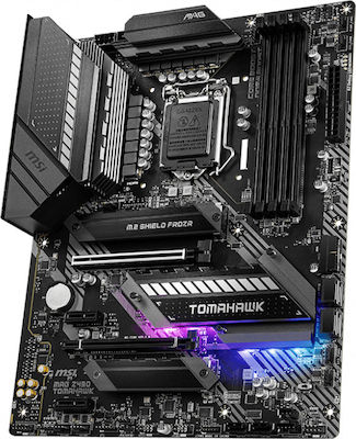 MSI MAG Z490 Tomahawk Motherboard ATX με Intel 1200 Socket