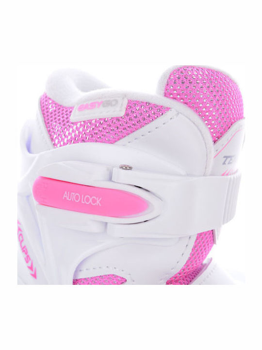 Tempish Clips Duo Kids Adjustable Inline Rollers Pink