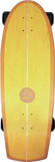 Slide Quad Sunset 10" Σανίδα Shortboard Κίτρινη