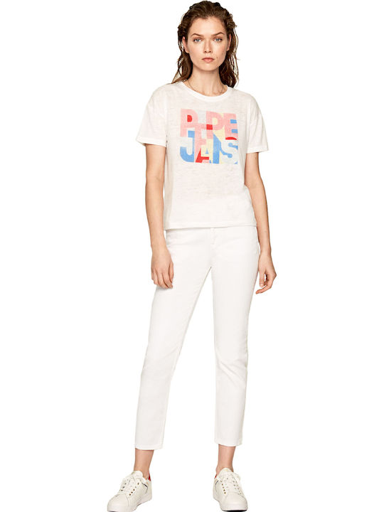 Brooke Γυναικείο T-shirt Optic White