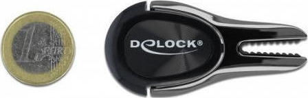 DeLock 4in1 Finger Ring Stand for Mobile Phone in Gray Colour