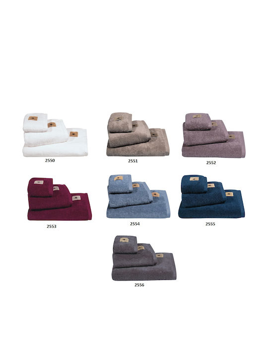 Greenwich Polo Club Πετσέτα Χεριών 2555 30x50εκ. Μπλε Βάρους 450gr/m²