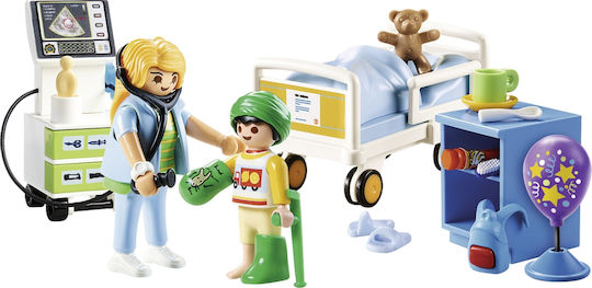 Playmobil Живот в града Children's Hospital Room за 4+ години години