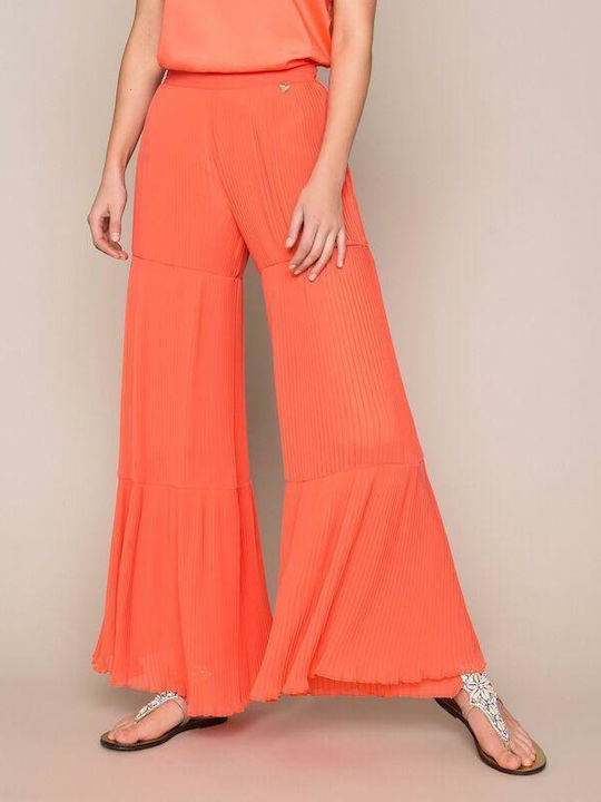 Women's trousers Twinset ORANGE 201TT2094