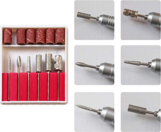 Timeless Tools Τροχός Νυχιών Ρεύματος Λευκός 20000 Στροφών με Πεντάλ