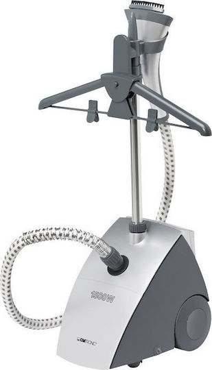 Clatronic TDC 3432 Floor Garment Steamer 1500W with Container 1.2lt Black