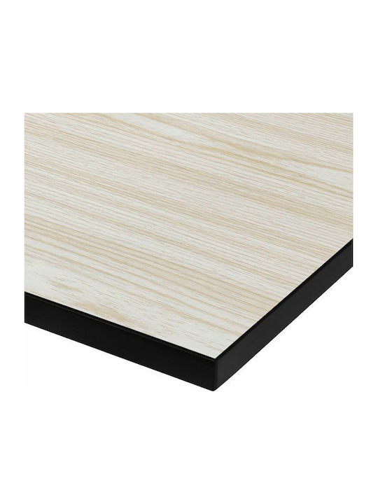 HomeMarkt Pătrată Suprafața mesei din MDF Stejar 60x60cm HM8437.03 1buc