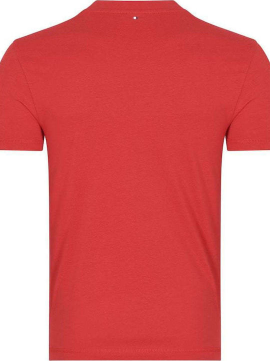 Napapijri Sidhi Men's Short Sleeve T-shirt Red