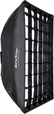 Godox SB-FW6090 Kit Softbox 60bucx90buccm. cu montură Bowens și grilă