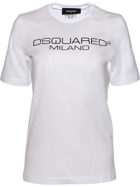 Milano Damen T-Shirt Weiß