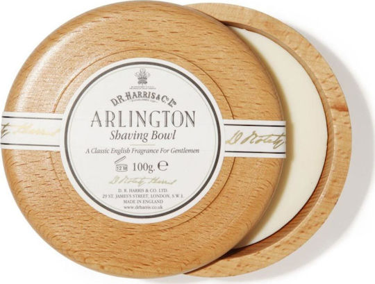 Dr. Harris & Co. Ltd Arlington Σαπούνι Ξυρίσματος σε Ξύλινο Μπωλ 100gr