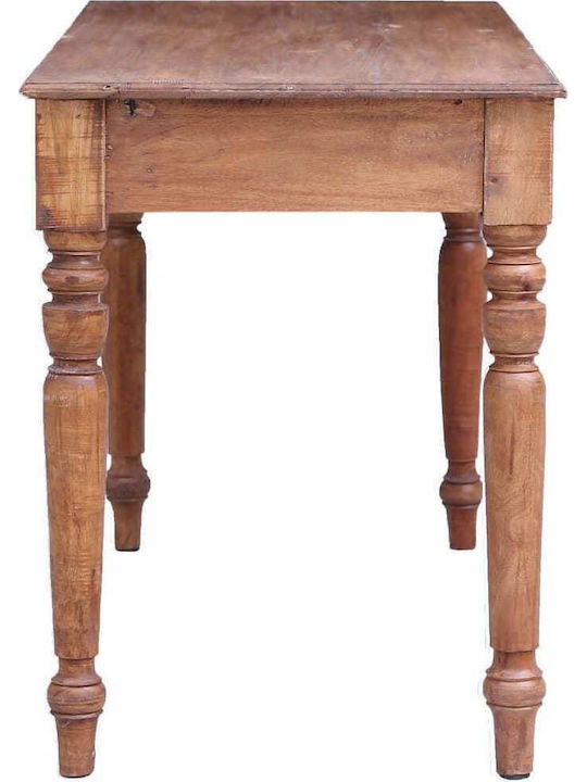 Бюро от Масивно Дърво Кафяво 117x57x75см