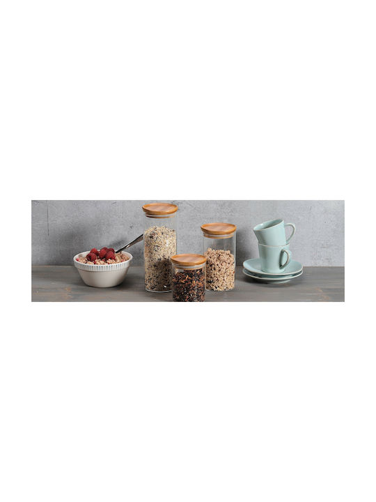 Kesper Vase General Use with Airtight Lid Glass Transparent 500ml