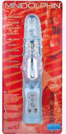 You2Toys Mini Dolphin Vibrator Kaninchen 14cm Clear