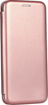 Forcell Synthetic Leather Book Rose Gold (Galaxy A10)