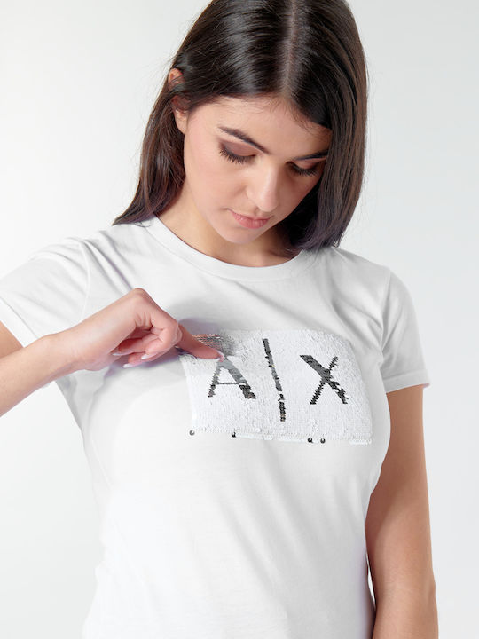 Damen T-Shirt Weiß
