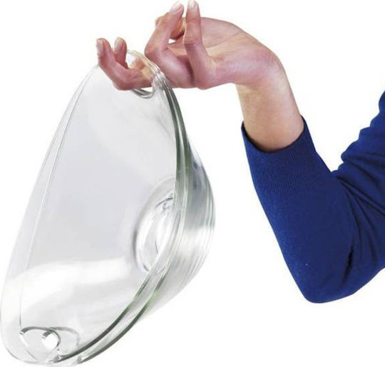 Borgonovo Glass Salad Bowl