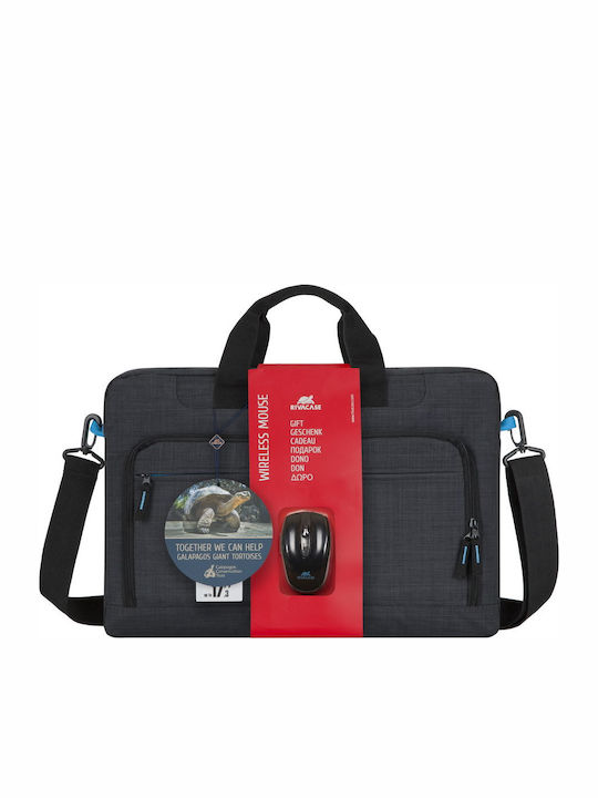 Rivacase Bundle 08 Τσάντα Ώμου / Χειρός 17.3" Μαύρη Rivacase Bundle 08 Τσάντα Ώμου / Χειρός 17.3" Μαύρη