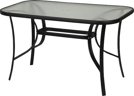 Tisch Stabil 15090BL Schwarz 150x90x72cm