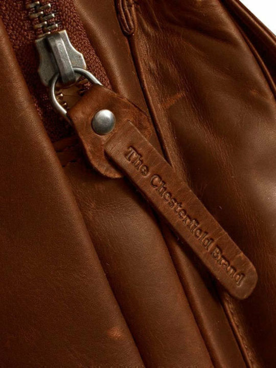 Leather Men's Bag Shoulder / Crossbody Tabac Brown