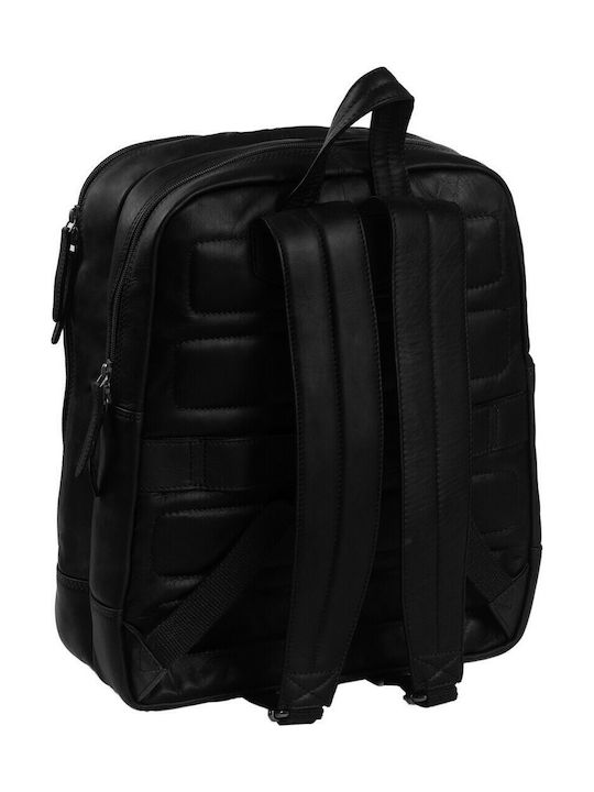 The Chesterfield Brand Dex Men's Leather Backpack Black