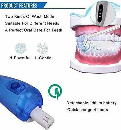 Waterpulse V400 Electric Toothbrush with Travel Case