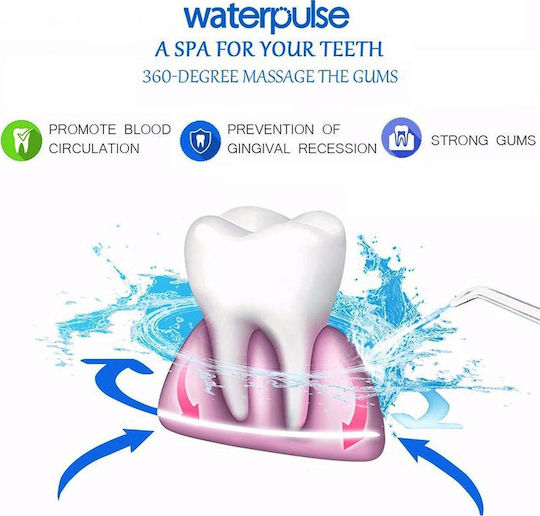 Waterpulse V400 Elektrische Zahnbürste Weiß