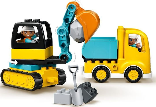 LEGO Duplo Truck & Tracked Excavator για 2+ Ετών