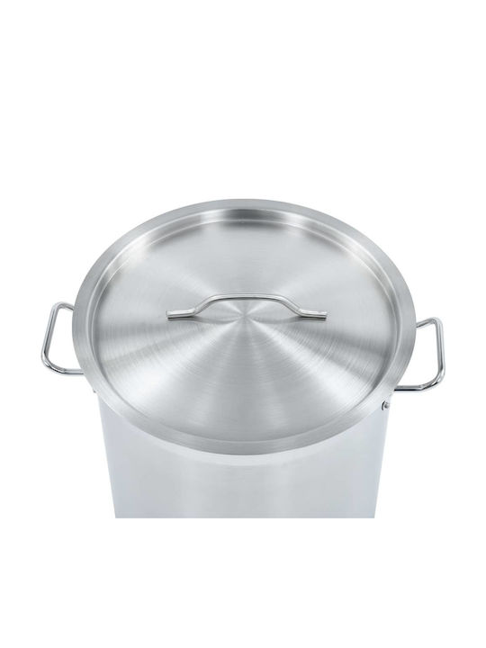 vidaXL Stainless Steel Marmite Pot 25lt / 32cm