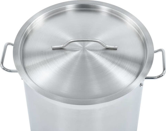 vidaXL Edelstahl Marmitentopf 25Es / 32cm