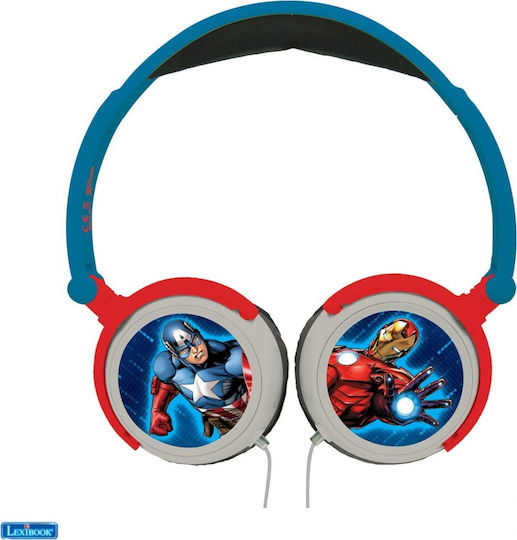 Lexibook Marvel The Avengers Жични On Ear Слушалки Многоцветни
