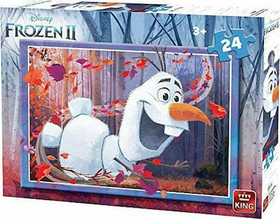 Kids Puzzle Frozen II for 3++ Years 24pcs (Various Designs) 1pc King Puzzles